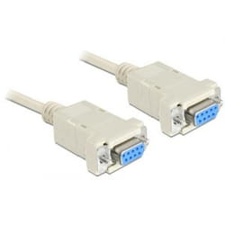 DeLOCK Sub-D9 3m câble Série Beige