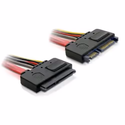 DeLOCK SATA Cable 0.5m, 0,5 m, SATA I, Mâle/Femelle, Rouge