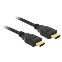 DeLOCK 84714 câble HDMI 2 m HDMI Type A (Standard) Noir