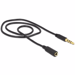 DeLOCK 84716 câble audio 0,5 m 3,5mm Noir