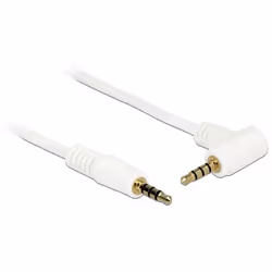 DeLOCK 84736, 3,5mm, Mâle, 3,5mm, Mâle, 0,5 m, Blanc