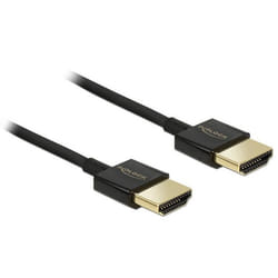 DeLOCK HDMI/HDMI, 1.5 m câble HDMI 1,5 m HDMI Type A (Standard) Noir