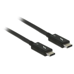DeLOCK 84844 câble USB 0,5 m USB 3.2 Gen 2 (3.1 Gen 2) USB C Noir