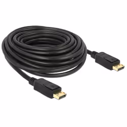 DeLOCK 84862 câble DisplayPort 10 m Noir