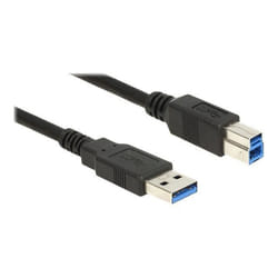 DeLOCK 85070 câble USB USB 3.2 Gen 1 (3.1 Gen 1) 5 m USB A USB B Noir