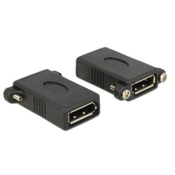 DeLOCK DisplayPort 1.1 F-F Noir