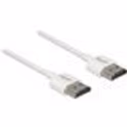 DeLOCK 85126, 1,5 m, HDMI Type A (Standard), HDMI Type A (Standard), 3840 x 2160 pixels, Compatibilité 3D, Blanc