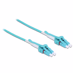 DeLOCK 85130 câble de fibre optique 5 m LC OM3 Bleu