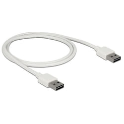 DeLOCK 85193 câble USB 1 m USB 2.0 USB A Blanc