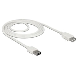 DeLOCK 85200 câble USB 2 m USB 2.0 USB A Blanc
