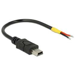 DeLOCK 85251 câble USB 0,1 m USB 2.0 Mini-USB B Noir