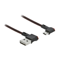 DeLOCK 85270 câble USB 0,5 m USB 2.0 USB A Micro-USB B Noir