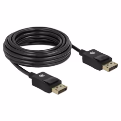 DeLOCK 85299 câble DisplayPort 0,5 m Noir