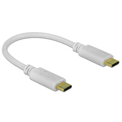 DeLOCK 85357 câble USB 0,15 m USB C Blanc