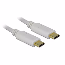 DeLOCK 85357 câble USB 0,15 m USB C Blanc