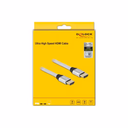 DeLOCK 85365 câble HDMI 0,5 m HDMI Type A (Standard) Argent