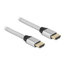 DeLOCK 85367 câble HDMI 2 m HDMI Type A (Standard) Argent