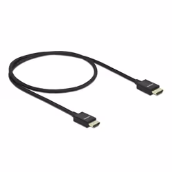 DeLOCK 85383 câble HDMI 0,5 m HDMI Type A (Standard) Noir