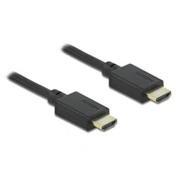 DeLOCK 85384 câble HDMI 1 m HDMI Type A (Standard) 3 x HDMI Type A (Standard) Noir
