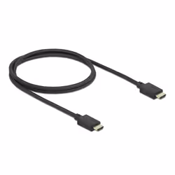 DeLOCK 85387 câble HDMI 1 m HDMI Type A (Standard) Noir