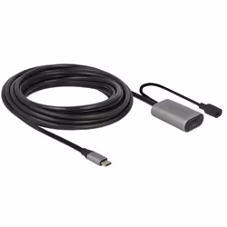 DeLOCK 85392 câble USB 5 m USB 3.2 Gen 1 (3.1 Gen 1) USB C Noir, Gris