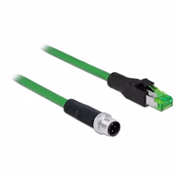 DeLOCK 85438, 2 m, M12, RJ-45