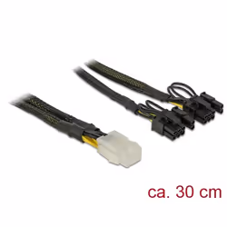 DeLOCK 85455 câble d'alimentation interne 0,3 m