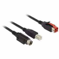 DeLOCK 85489, 3 m, USB B, USB 2.0, 480 Mbit/s, Noir