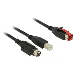 DeLOCK 85489 câble USB 3 m USB 2.0 USB B Noir