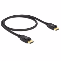 DeLOCK 85506, 0,5 m, DisplayPort, DisplayPort, Mâle, Mâle, 3840 x 2160 pixels