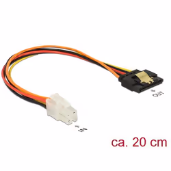 DeLOCK 85519 câble d'alimentation interne 0,2 m