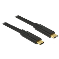 DeLOCK 85527 câble USB 2 m USB 3.2 Gen 1 (3.1 Gen 1) USB C Noir