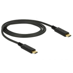 DeLOCK 85531 câble USB 1 m USB 3.2 Gen 2 (3.1 Gen 2) USB C Noir