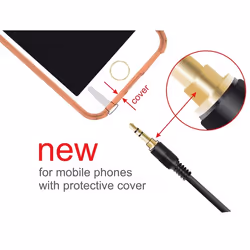 DeLOCK 85545 câble audio 0,5 m 3,5mm Noir