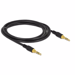 DeLOCK 85549 câble audio 2 m 3,5mm Noir