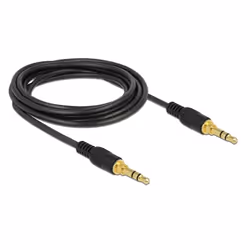 DeLOCK 85551 câble audio 3 m 3,5mm Noir
