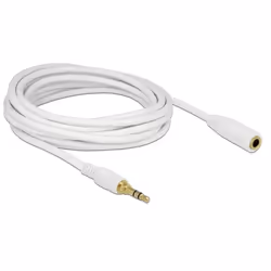 DeLOCK 85591 câble audio 5 m 3,5mm Blanc