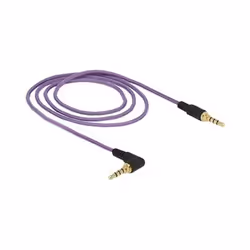 DeLOCK 85611, 3,5mm, Mâle, 3,5mm, Mâle, 1 m, Violet