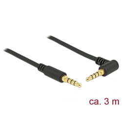 DeLOCK 85616 câble audio 3 m 3,5mm Noir
