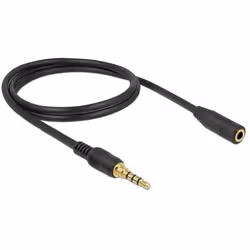 DeLOCK 85631 câble audio 2 m 3,5mm Noir