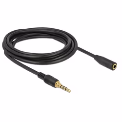 DeLOCK 85633 câble audio 3 m 3,5mm Noir