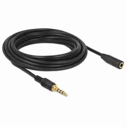 DeLOCK 85635 câble audio 5 m 3,5mm Noir