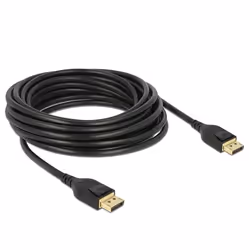 DeLOCK 85658, 1 m, DisplayPort, DisplayPort, Mâle, Mâle, 7680 x 4320 pixels
