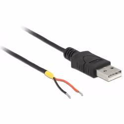 DeLOCK 85664, 1,5 m, USB A, USB 2.0, 480 Mbit/s, Noir