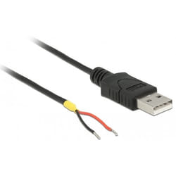 DeLOCK 85664 câble USB 1,5 m USB 2.0 USB A Noir