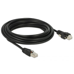 DeLOCK 85670 câble de réseau Noir 5 m Cat6 S/FTP (S-STP)