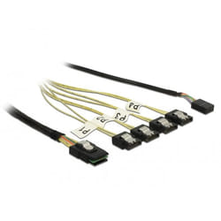 DeLOCK 85674 câble Serial Attached SCSI (SAS) 0,5 m 6 Gbit/s