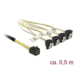 DeLOCK 85684 câble d'alimentation interne 0,5 m