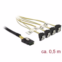 DeLOCK 85686 câble d'alimentation interne 0,5 m