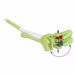 DeLOCK 85692 câble de fibre optique 10 m LC OM5 Vert